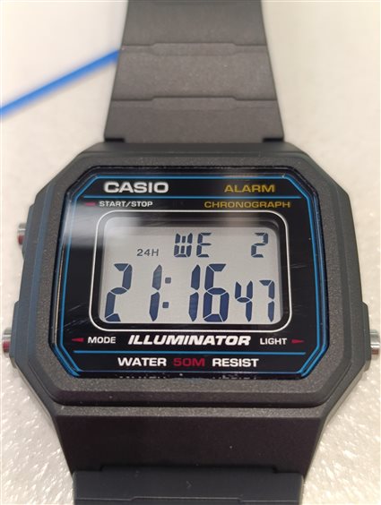 Orologio Casio in Plastica W-217H-1AVDF - W-217H-1AVDF